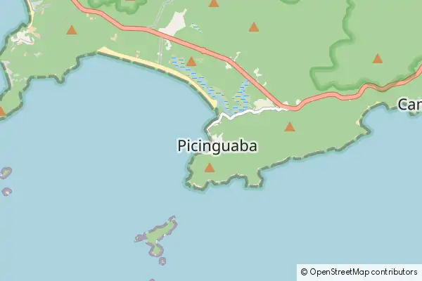 Mapa Picinguaba