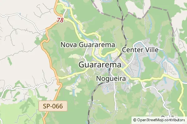 Mapa Guararema