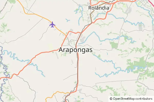 Mapa Arapongas