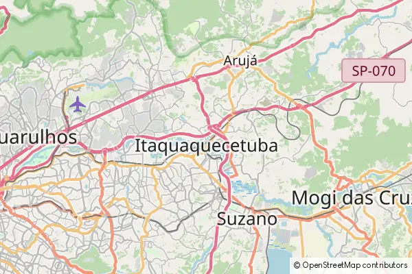 Mapa Itaquaquecetuba