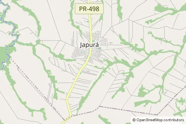 Mapa Japurá