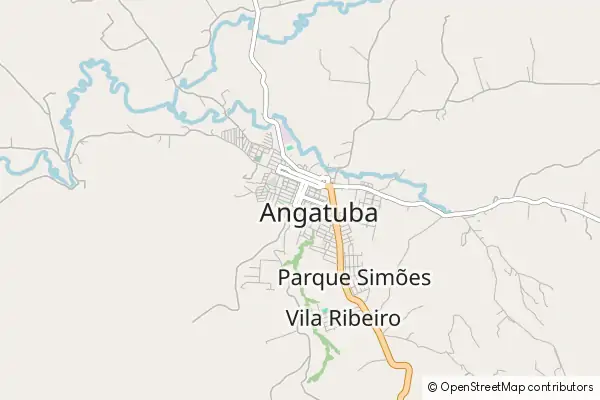 Mapa Angatuba