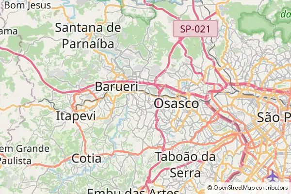 Mapa Carapicuíba