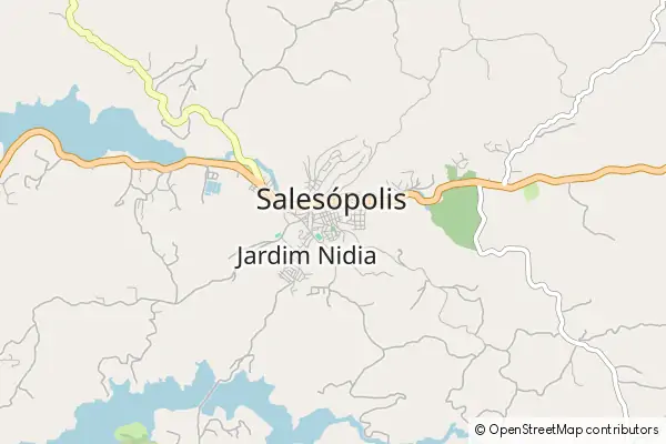 Mapa Salesópolis