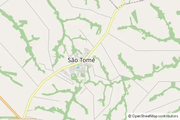 Mapa São Tomé