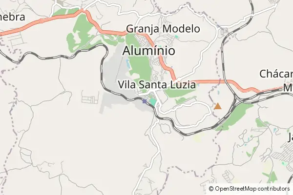 Mapa Alumínio