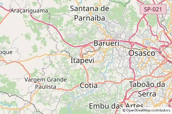 Mapa Itapevi