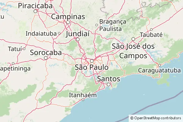 Mapa São Paulo