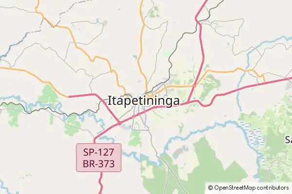 Mapa Itapetininga