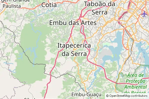 Mapa Itapecerica da Serra