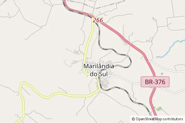 Mapa Marilândia do Sul