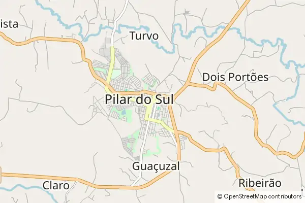 Mapa Pilar do Sul