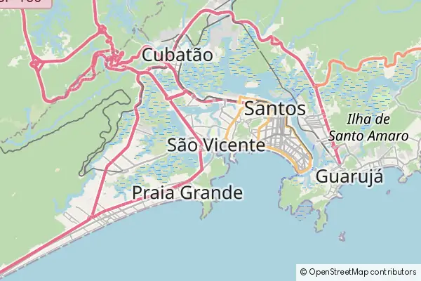 Mapa São Vicente