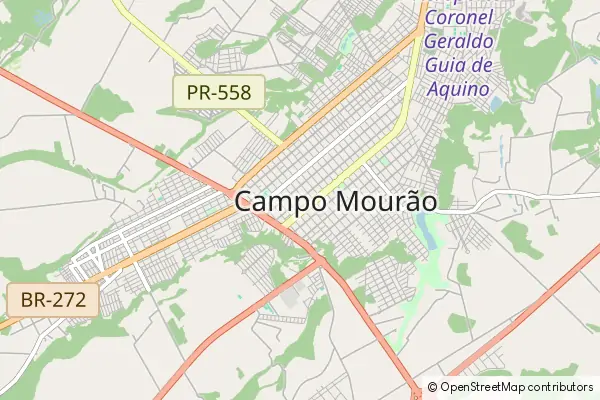 Mapa Campo Mourão