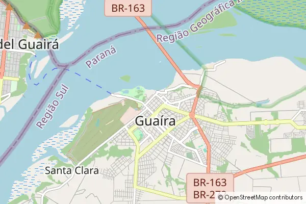 Mapa Guaíra