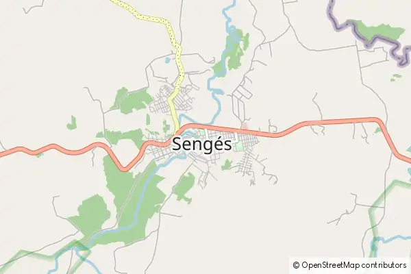 Mapa Sengés