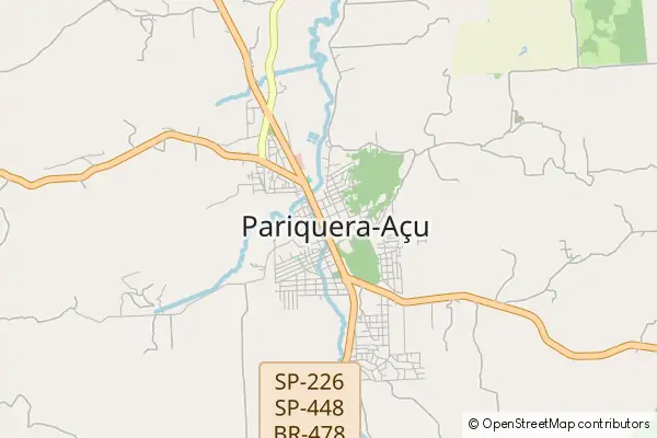 Mapa Pariquera-Acu