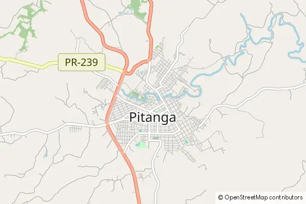 Mapa Pitanga