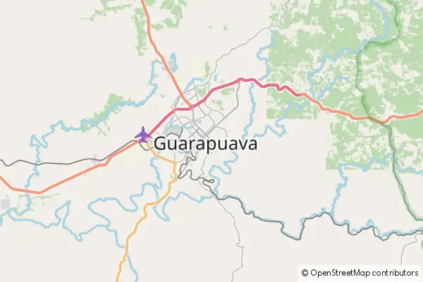 Mapa Guarapuava