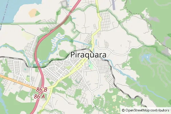 Mapa Piraquara