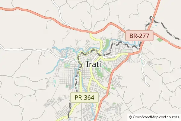 Mapa Irati