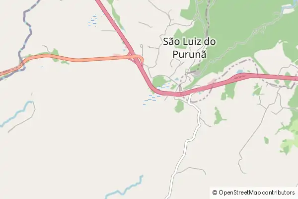 Mapa São Luiz do Purunã