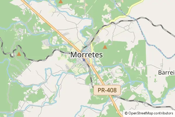 Mapa Morretes