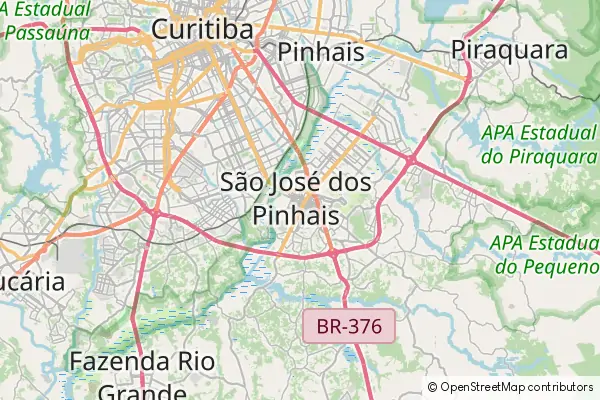 Mapa São José dos Pinhais