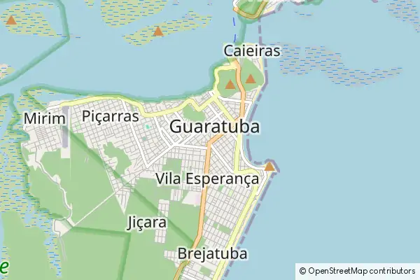 Mapa Guaratuba