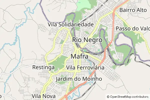 Mapa Mafra