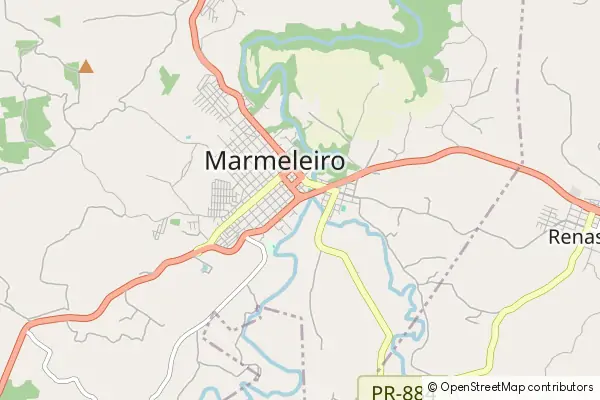 Mapa Marmeleiro