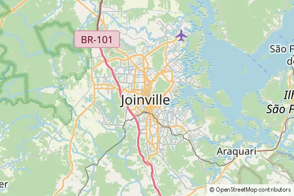 Mapa Joinville