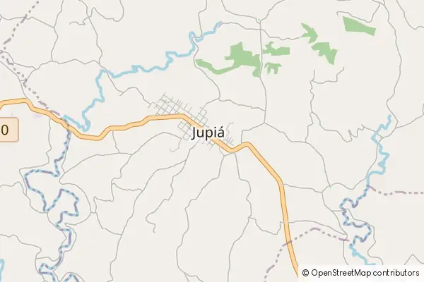 Mapa Jupiá