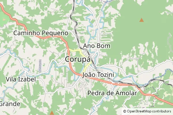 Mapa Corupá