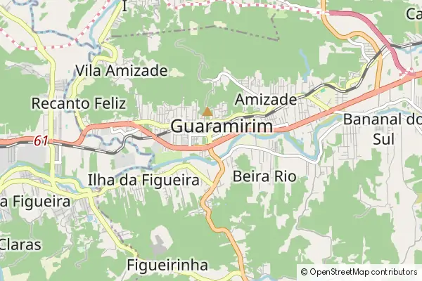 Mapa Guaramirim