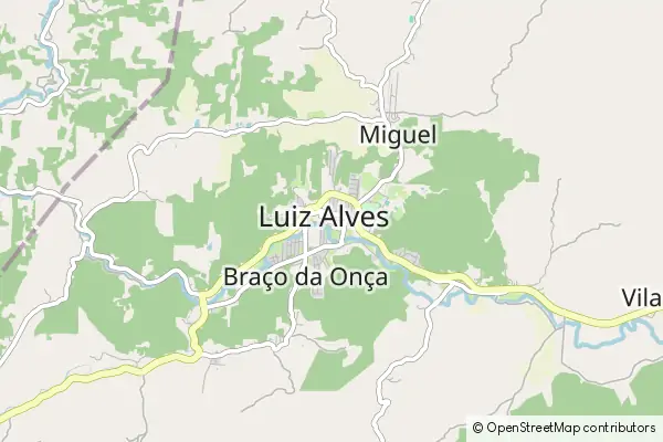 Mapa Luiz Alves