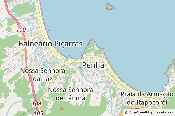 Mapa Penha