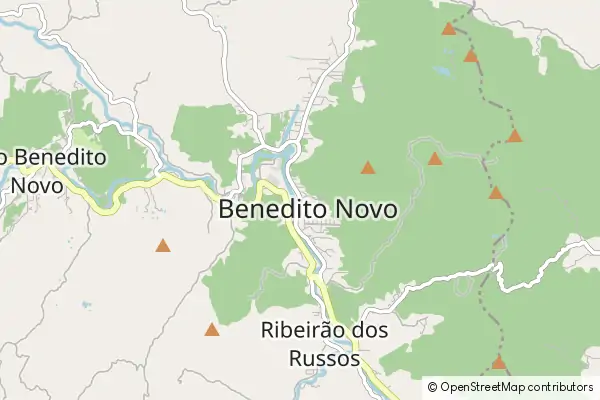 Mapa Benedito Novo