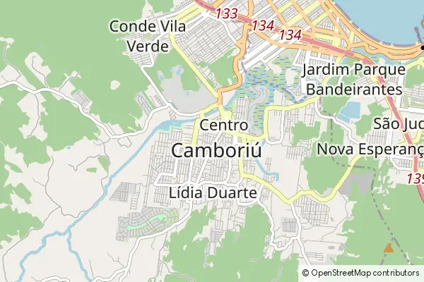 Mapa Camboriú