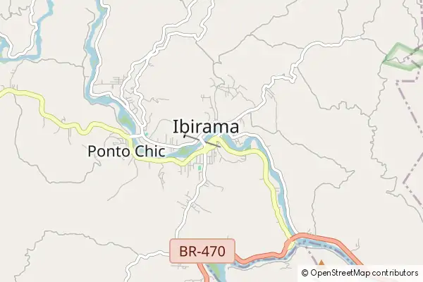 Mapa Ibirama