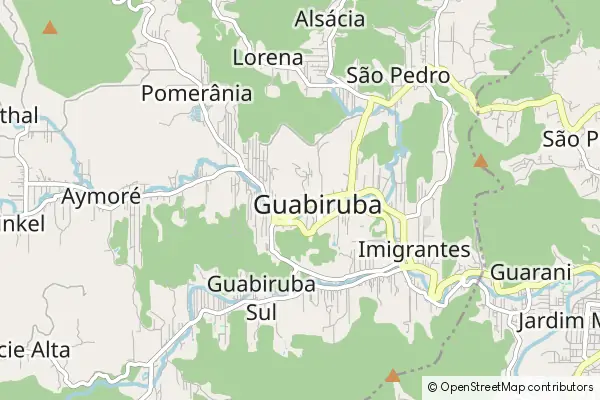 Mapa Guabiruba