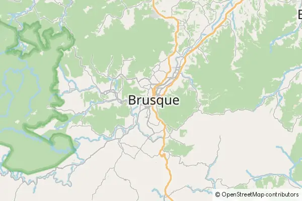 Mapa Brusque