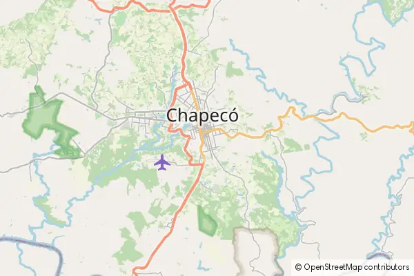 Mapa Chapecó