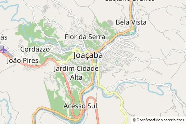 Mapa Joaçaba