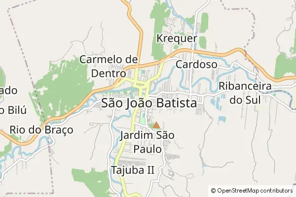 Mapa São João Batista