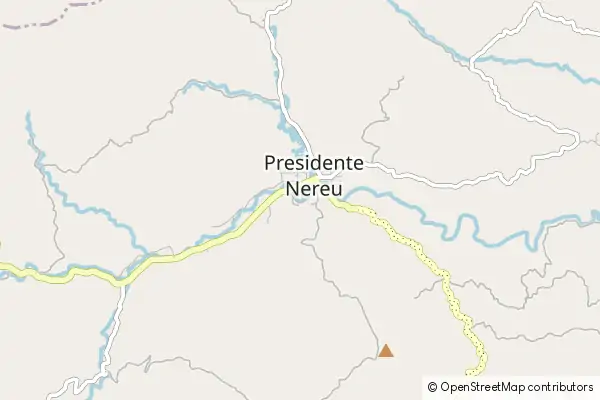 Mapa Presidente Nereu