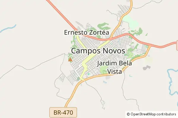 Mapa Campos Novos