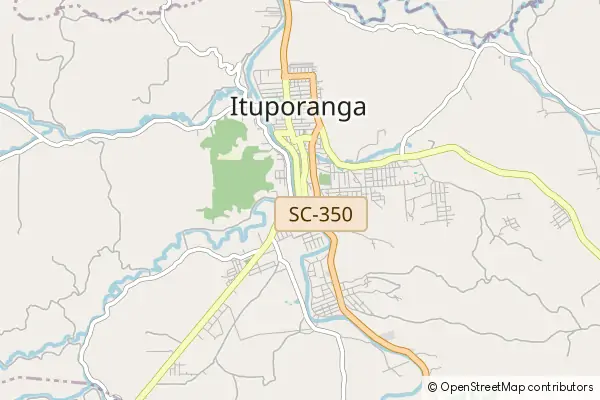 Mapa Ituporanga