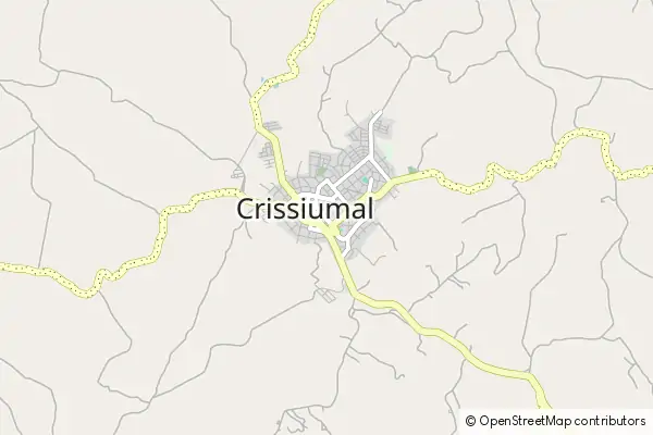 Mapa Crissiumal