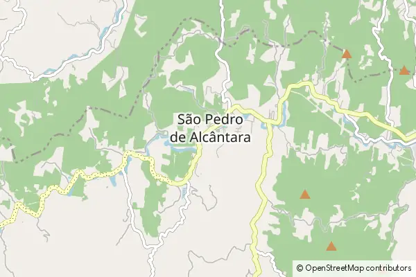 Mapa São Pedro de Alcântara